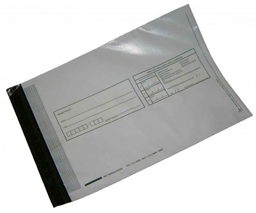envelope plástico com aba adesiva void