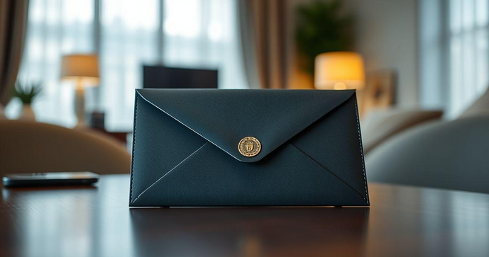 Envelope de segurança personalizado para proteger suas informações com estilo e eficiência