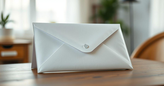 Envelope de Segurança Branco: Proteja Seus Documentos com Estilo e Segurança