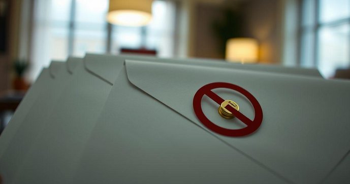 Envelopes de segurança com lacre adesivo garantem proteção e confidencialidade para suas correspondências